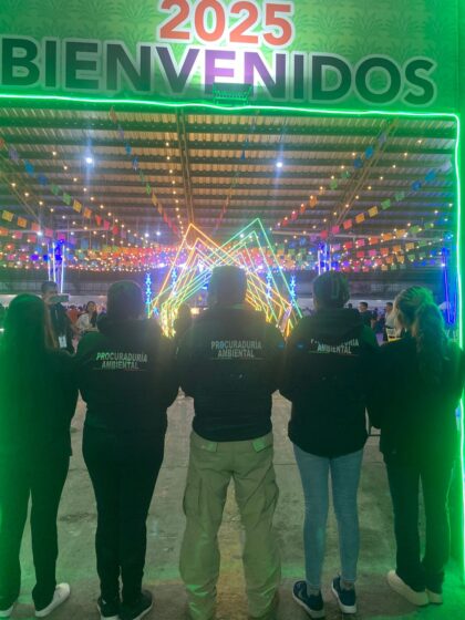 Autoridad municipal vigila cumplimiento de tratamiento de residuos sólidos en Feria del Mezcal