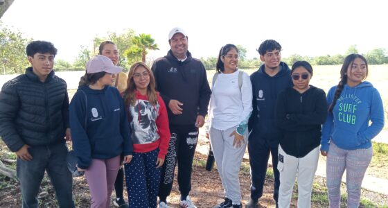 Reforesta Ayuntamiento unidad deportiva de la Agencia Rancho Solano con más de 100 árboles