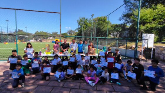 Culminan talleres de verano 2026 en el Parque Bicentenario