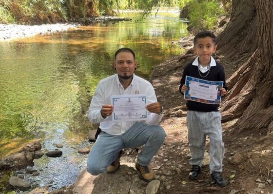 Infante huajuapeño recibe reconocimiento a nivel nacional por desarrollar proyecto en materia ambiental