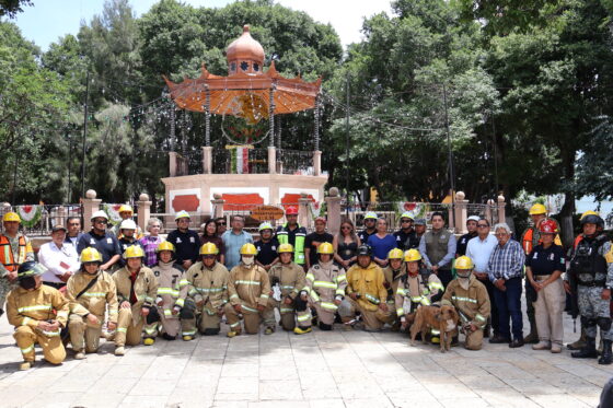 Huajuapan fortalece su cultura de prevención con el Segundo Simulacro Nacional 2026