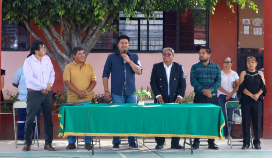 ⁠Luis de León inaugura actividades académicas del Bachillerato “Margarita Maza” en Huajuapan